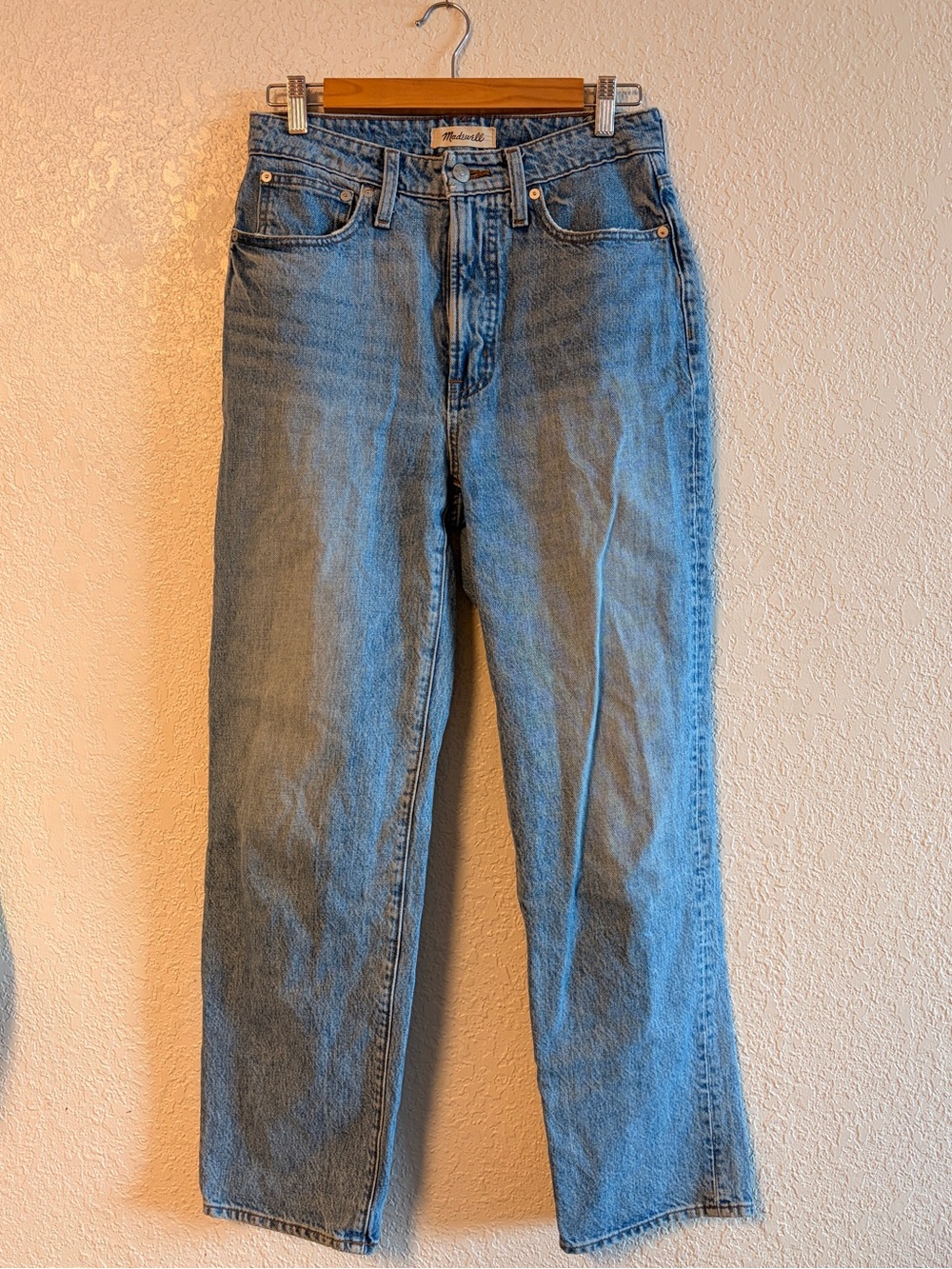 Madewell Light Blue Men's Straight Jeans